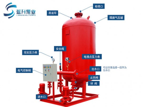 消防增压稳压设备设计选用要点